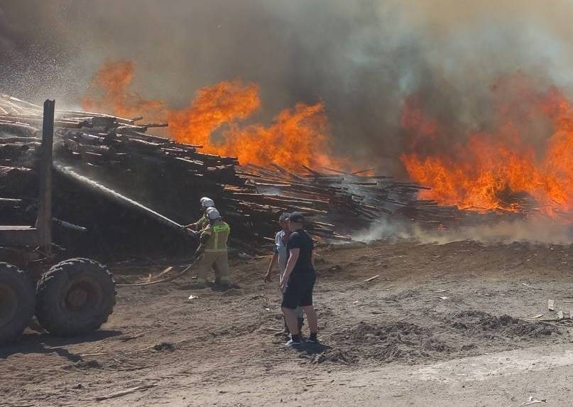 Пожарно-спасательные подразделения ликвидировали пожар в Санчурском муниципальном округе
