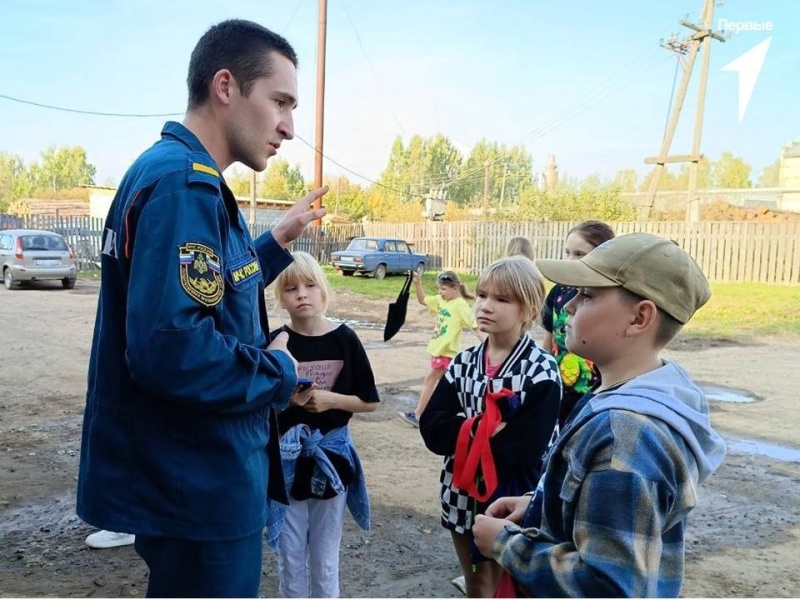 Фалёнские школьники побывали в пожарной части