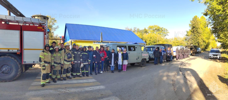 В Фалёнском районе прошли командно-штабные учения