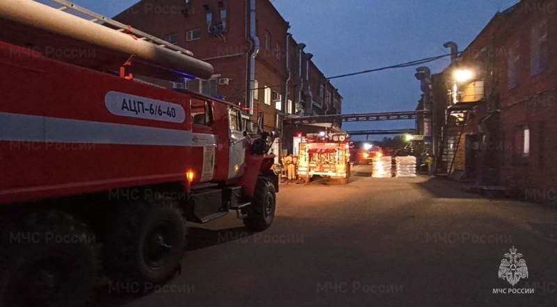 В Уржумском районе прoшли пожарно-тактические учения